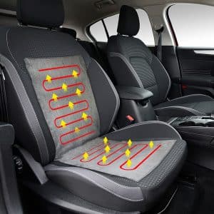 15043 - Omak Elektrikli Oto Minderi Sırtlı Termostatlı - 12v